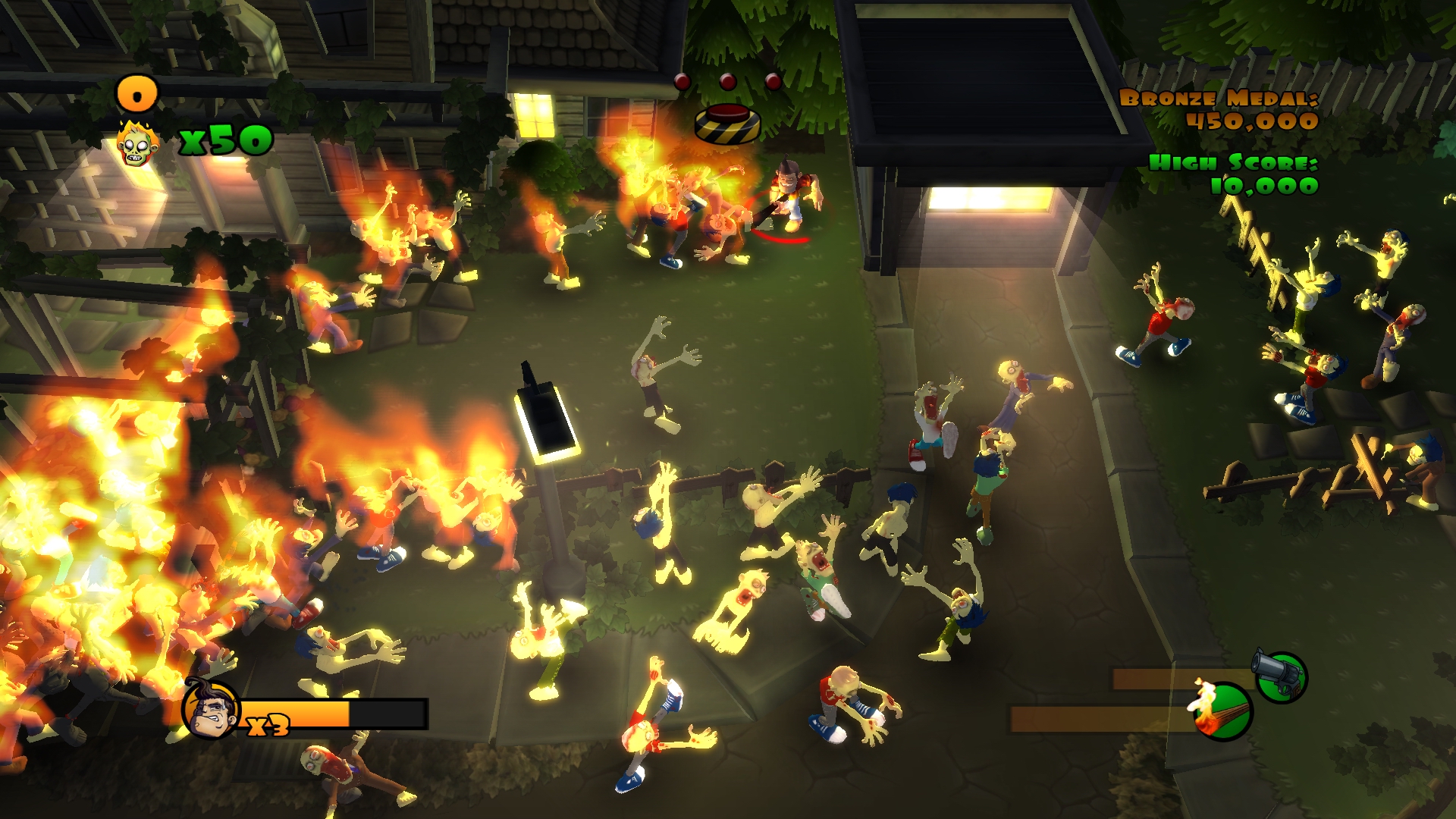 Burn Zombie Burn! screenshot