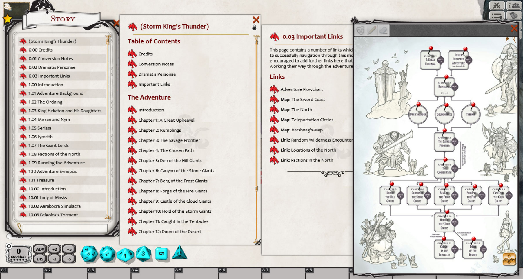 Fantasy Grounds - D&D Storm King's Thunder screenshot