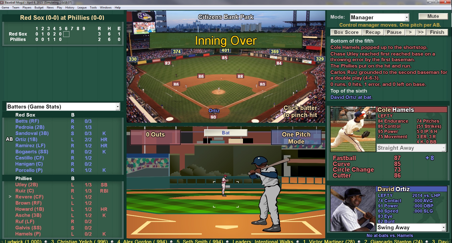 Baseball Mogul Diamond screenshot
