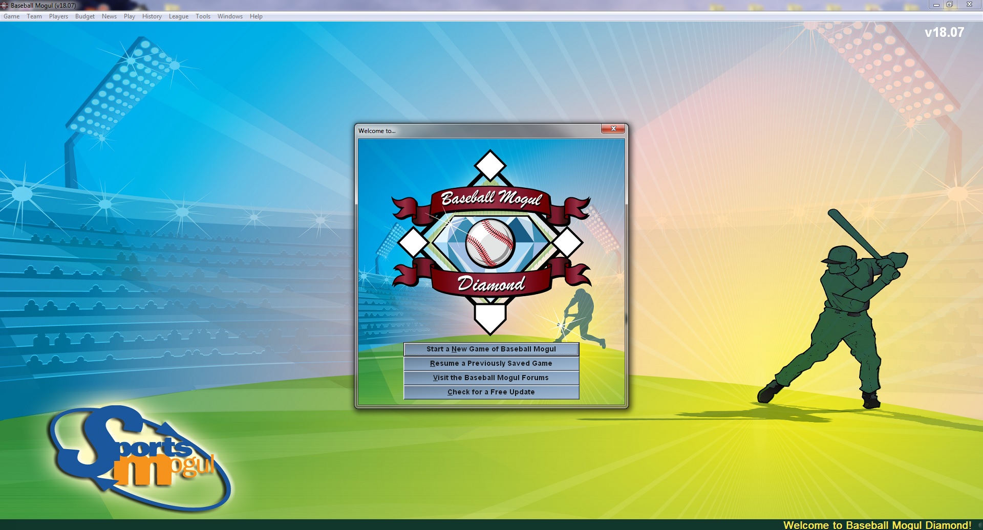 Baseball Mogul Diamond screenshot