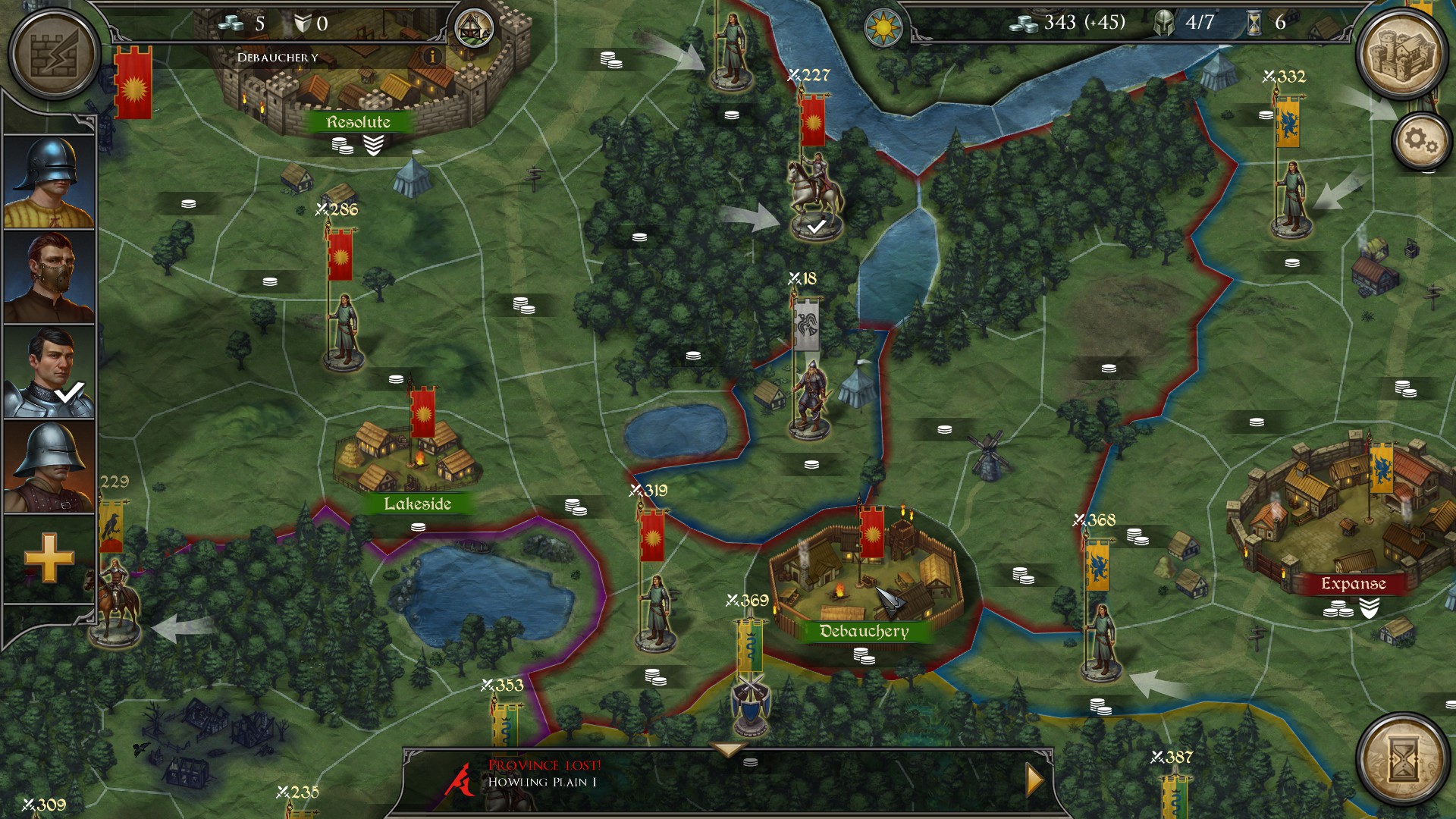 Strategy & Tactics: Dark Ages screenshot