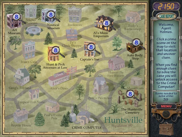 Mystery Case Files: Huntsville screenshot