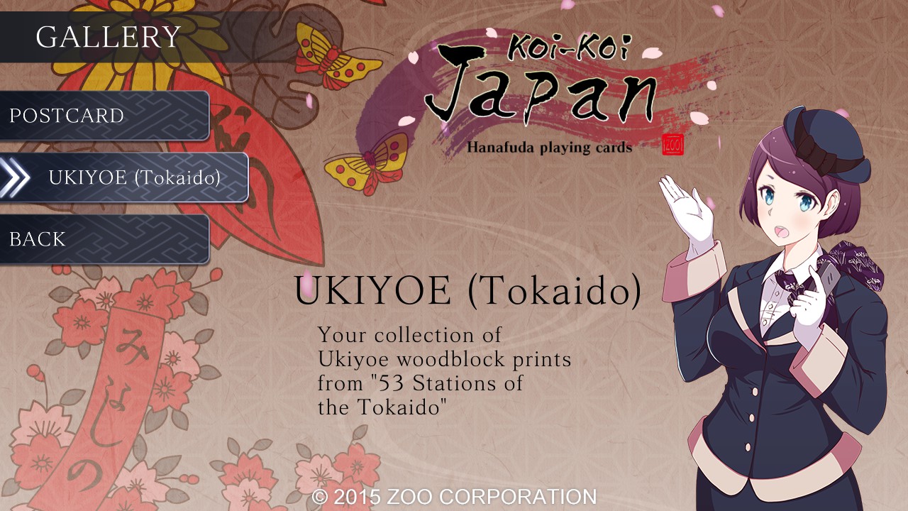 Koi-Koi Japan : UKIYOE tours Vol.1 screenshot