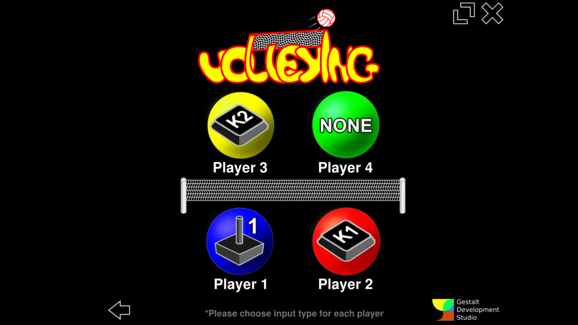 Volleying screenshot