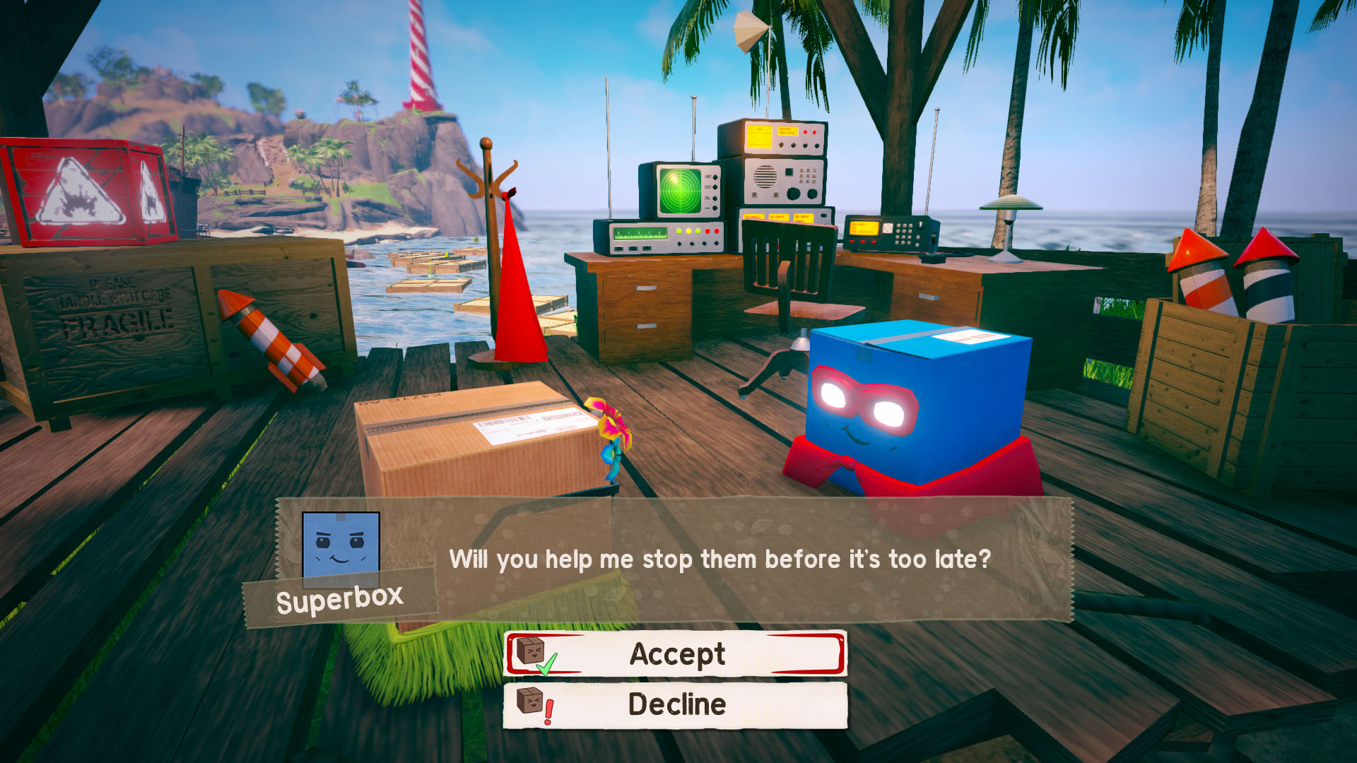 Unbox: Newbie's Adventure screenshot