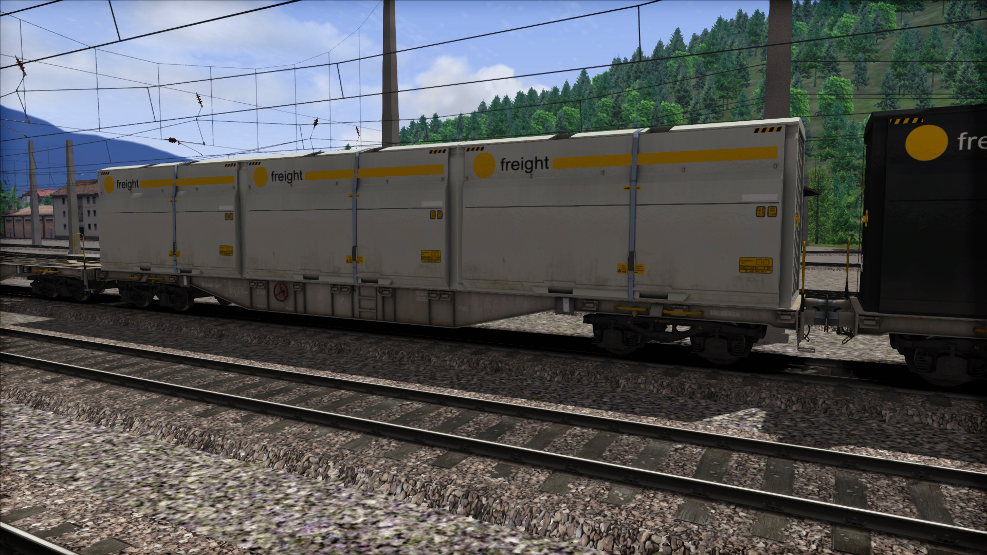 TS Marketplace: ÖBB Sgns Container Wagon Pack screenshot
