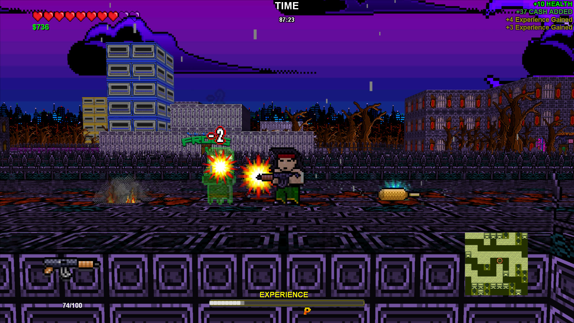Radical Heroes: Crimson City Crisis screenshot