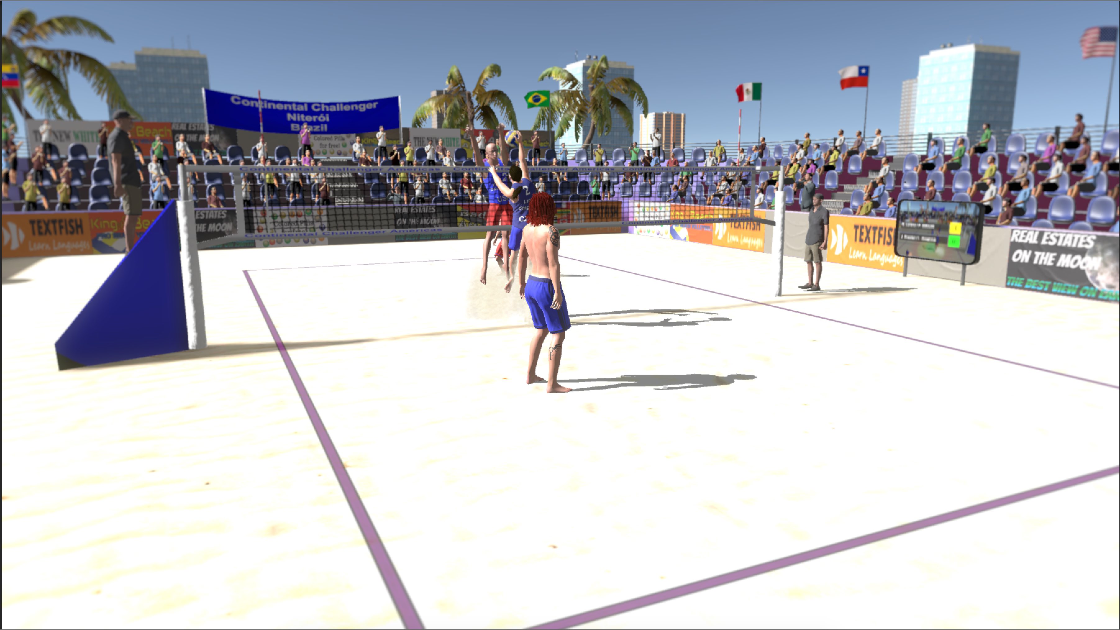 Volleyball Unbound - Pro Beach Volleyball screenshot