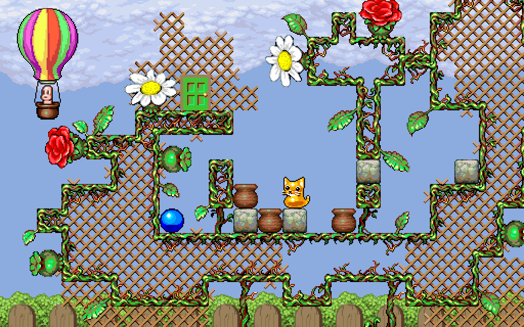 Kitty Kitty Boing Boing: the Happy Adventure in Puzzle Garden! screenshot