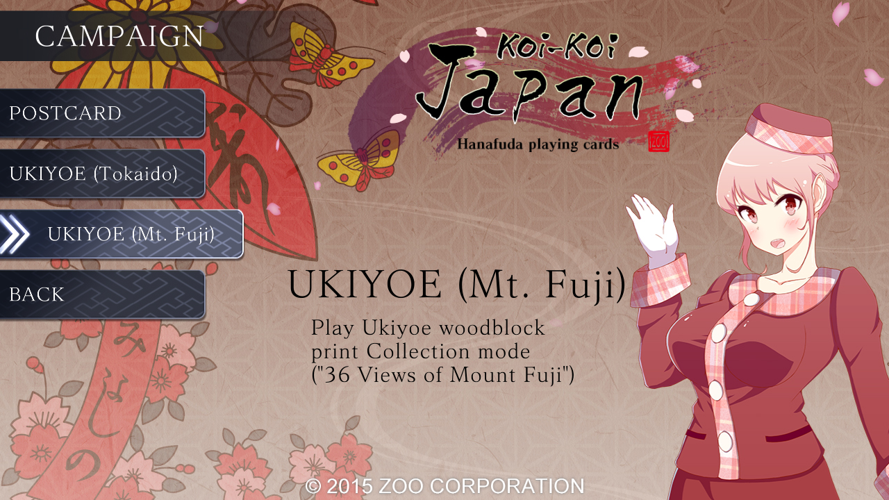 Koi-Koi Japan : UKIYOE tours Vol.2 screenshot