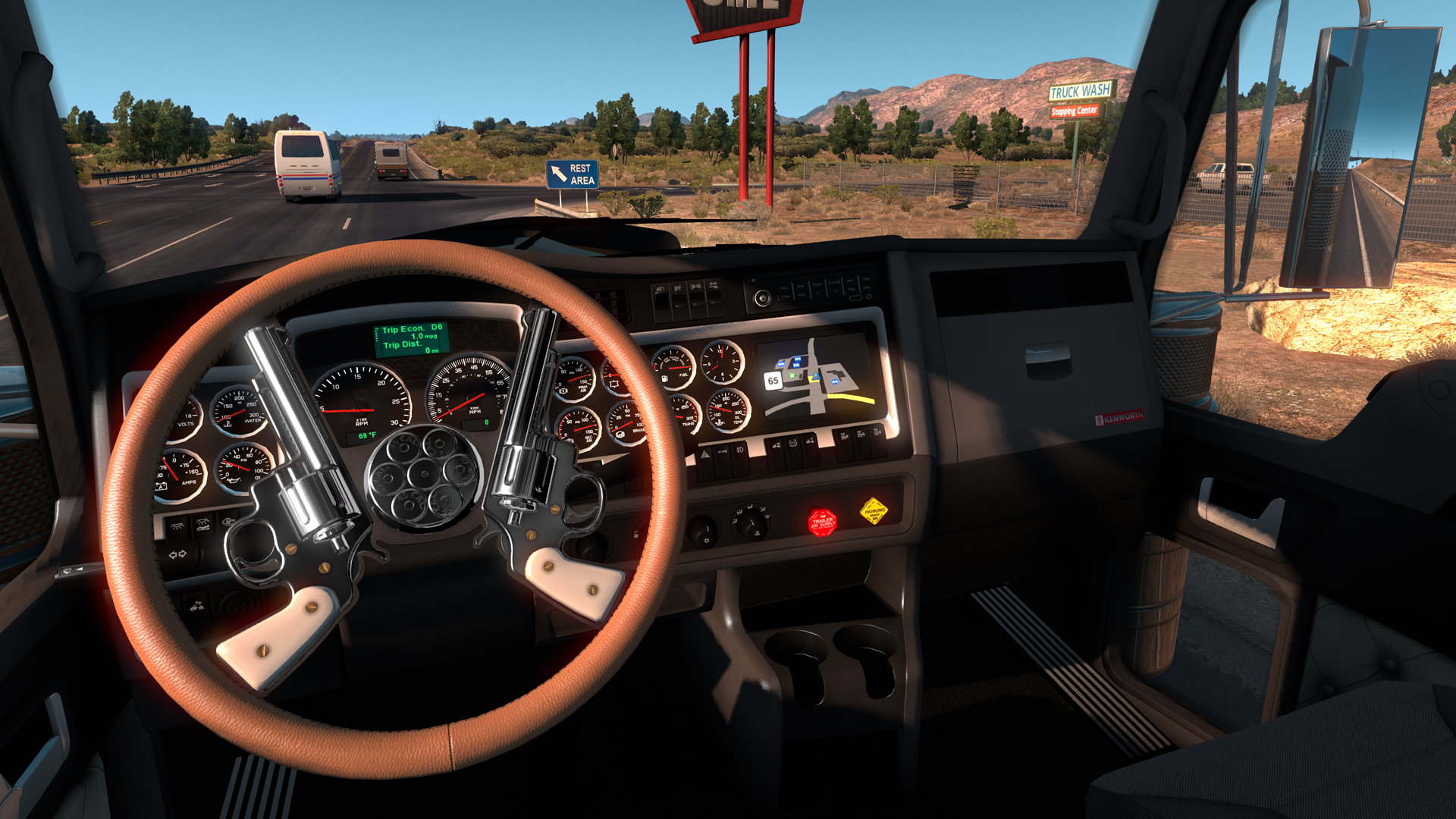 American Truck Simulator - Steering Creations Pack screenshot