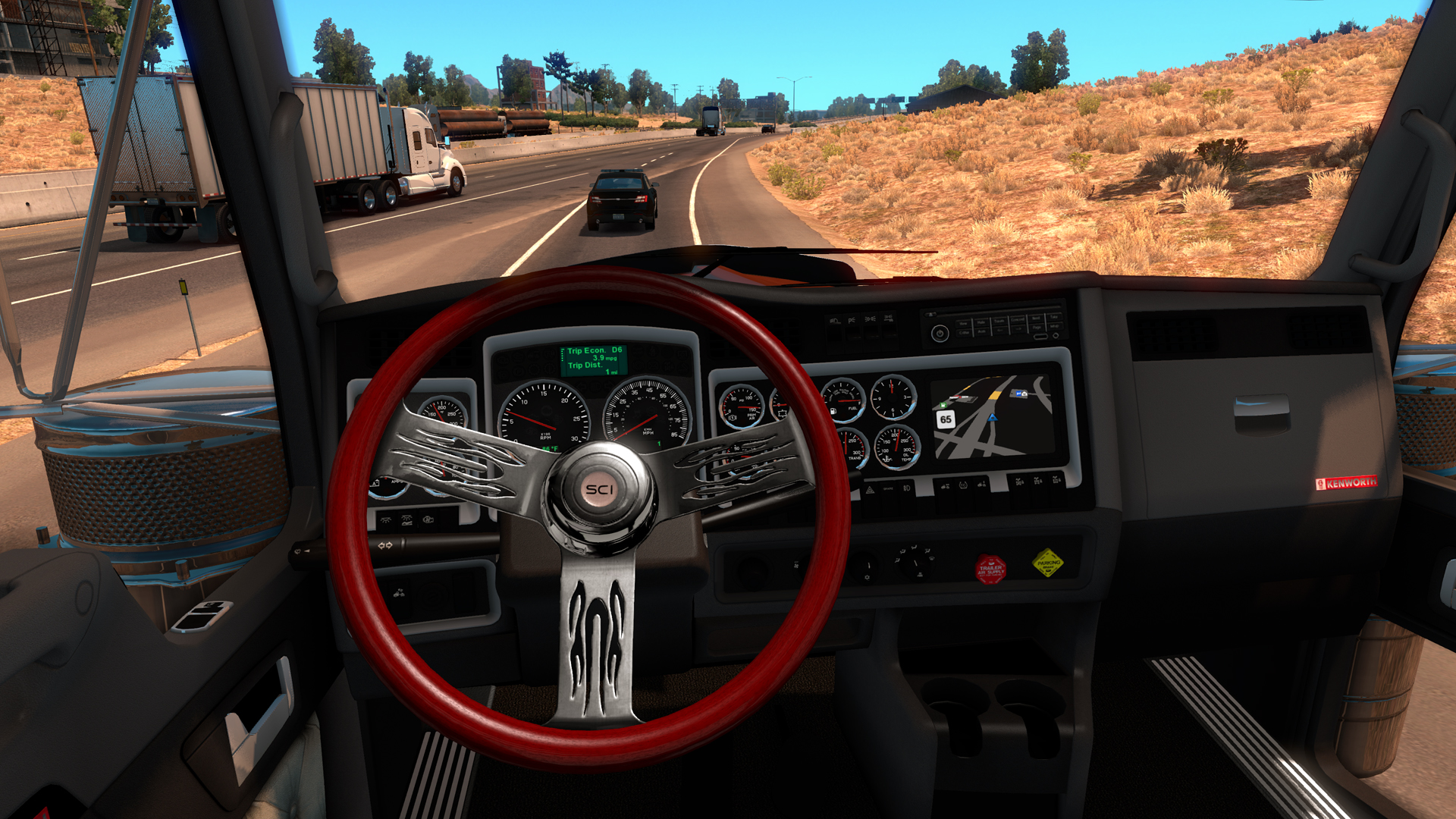 American Truck Simulator - Steering Creations Pack screenshot