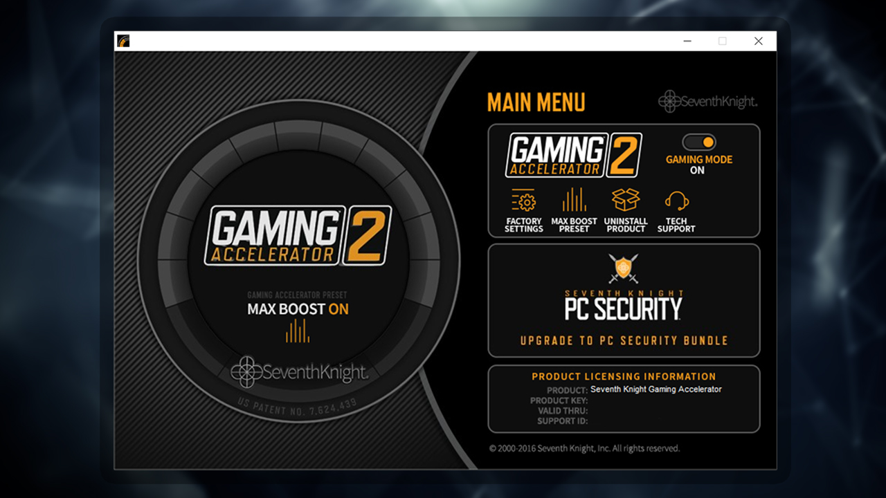 Gaming Accelerator 2 screenshot