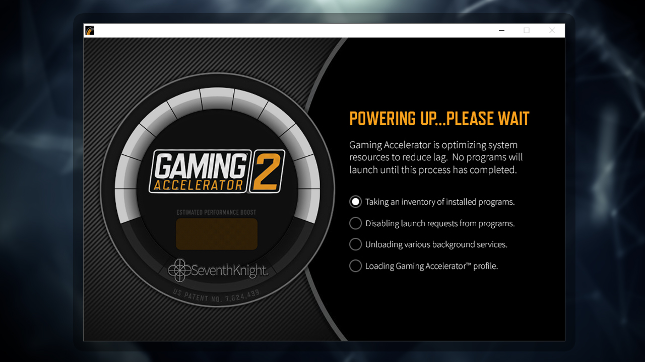 Gaming Accelerator 2 screenshot
