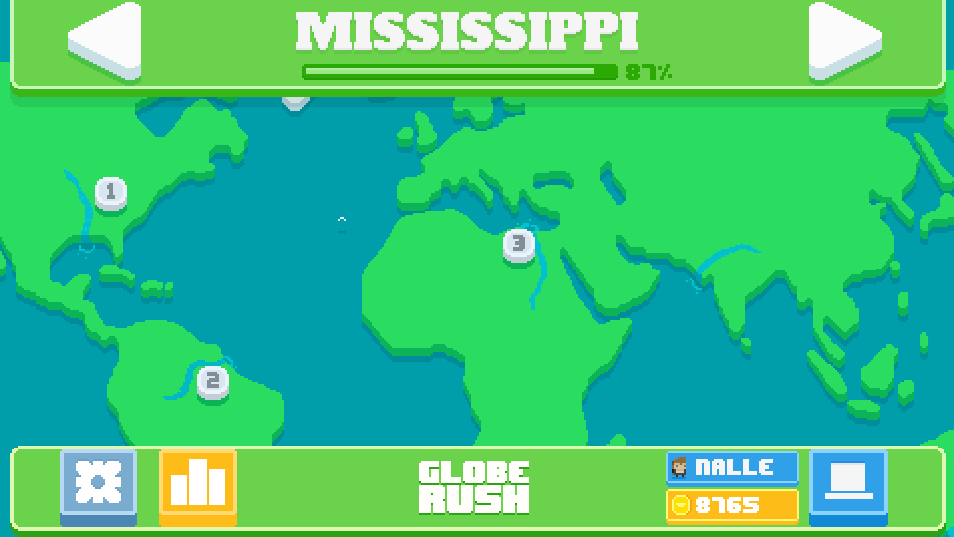 Globe Rush screenshot