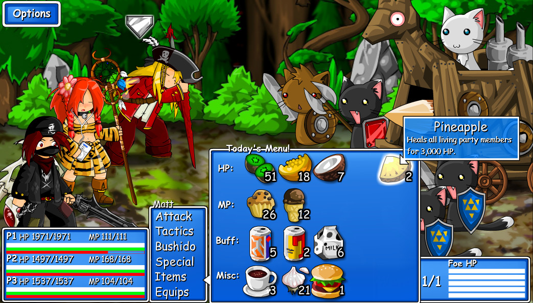 Epic Battle Fantasy 3 screenshot