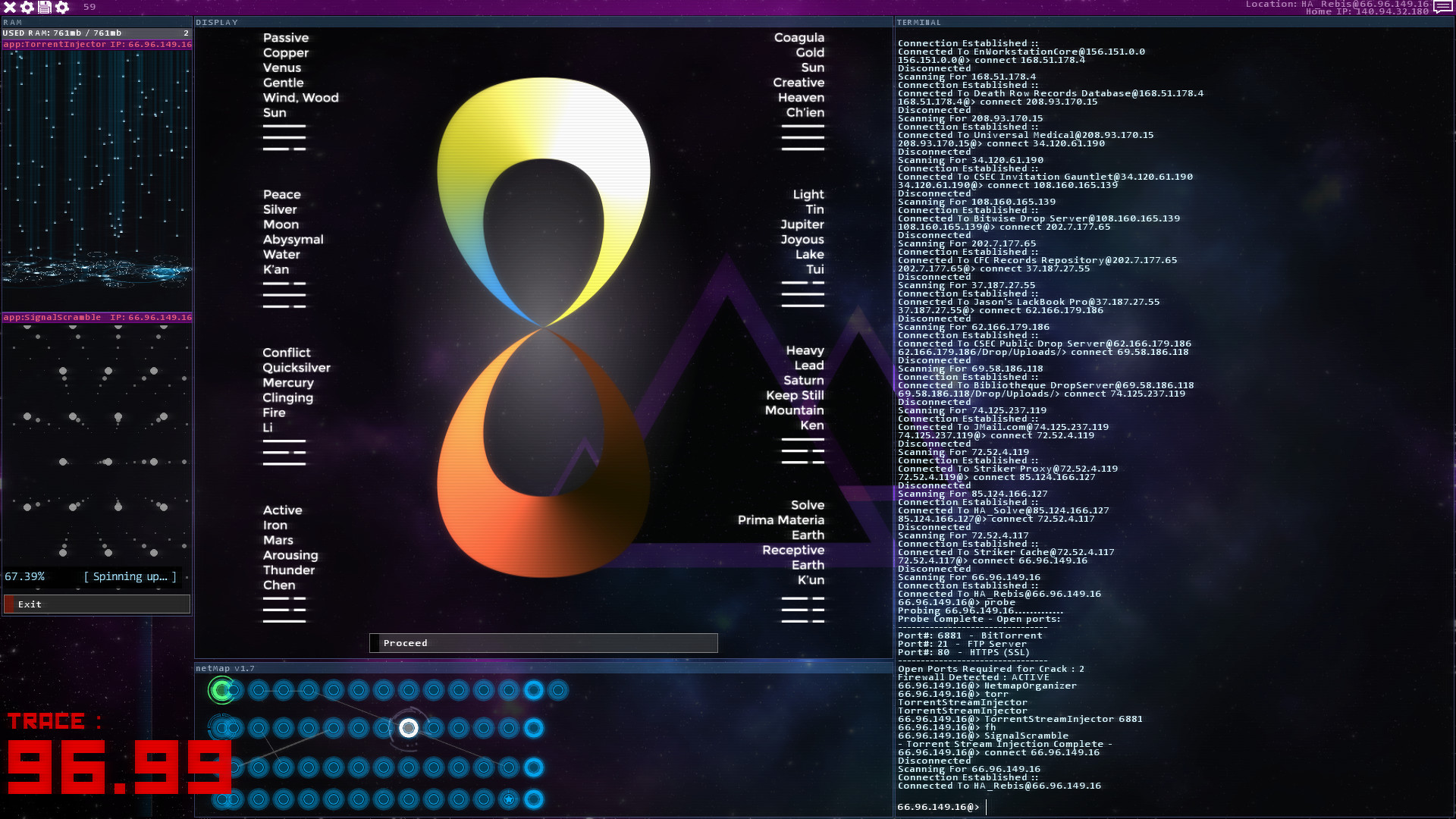 Hacknet - Labyrinths screenshot