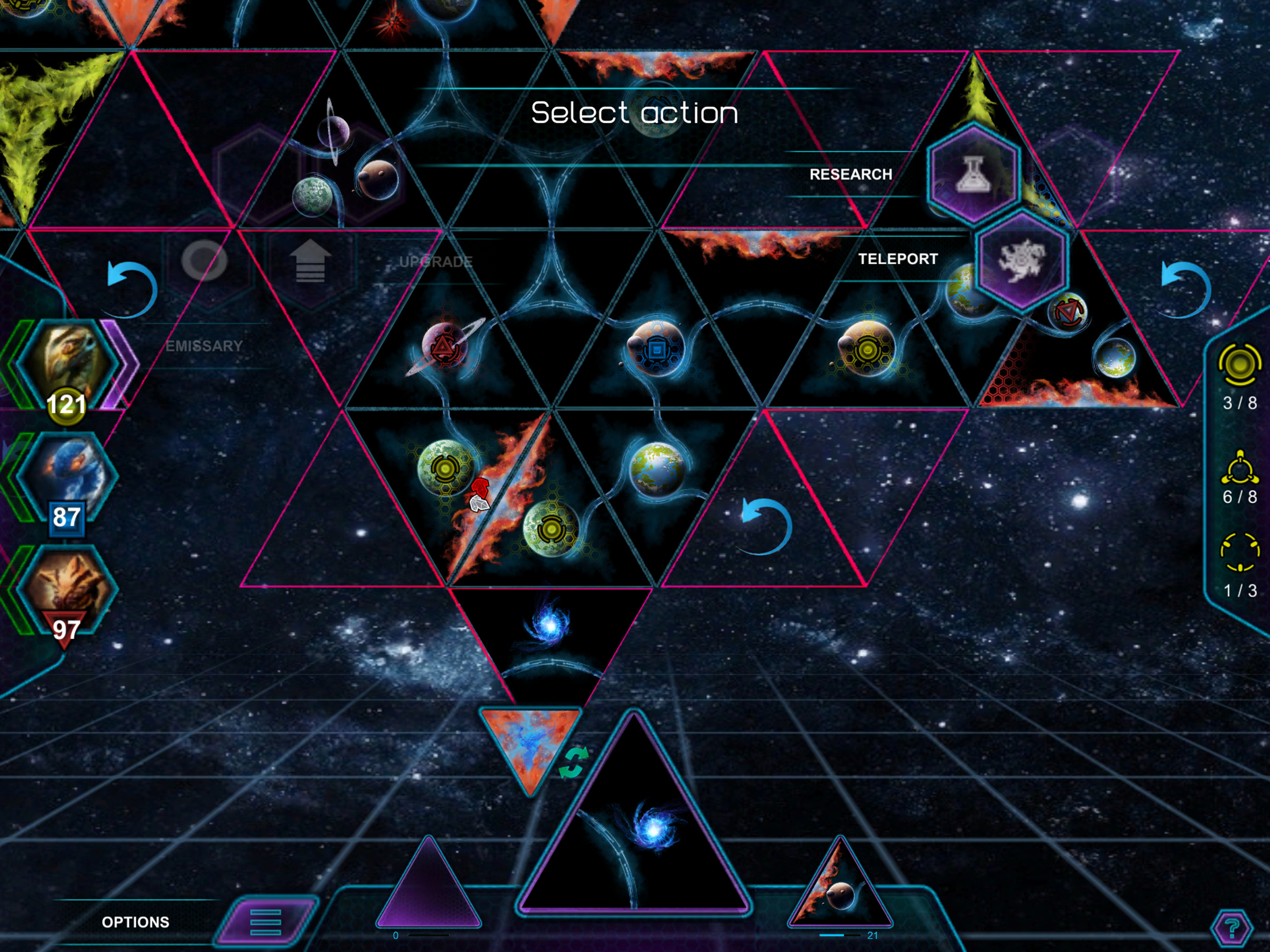 Galaxy of Trian Board Game screenshot