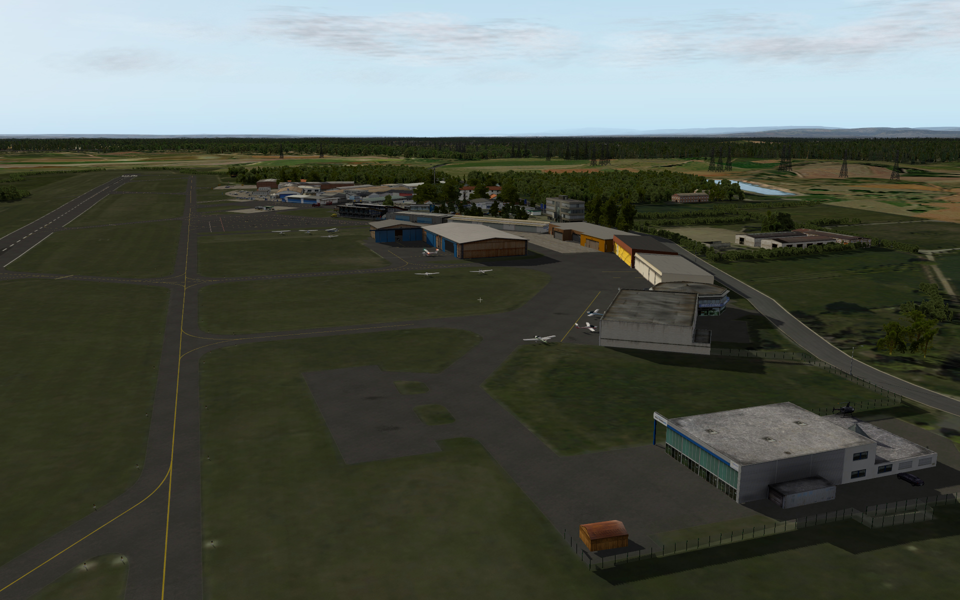 X-Plane 10 AddOn - Aerosoft - Airport Frankfurt-Egelsbach screenshot