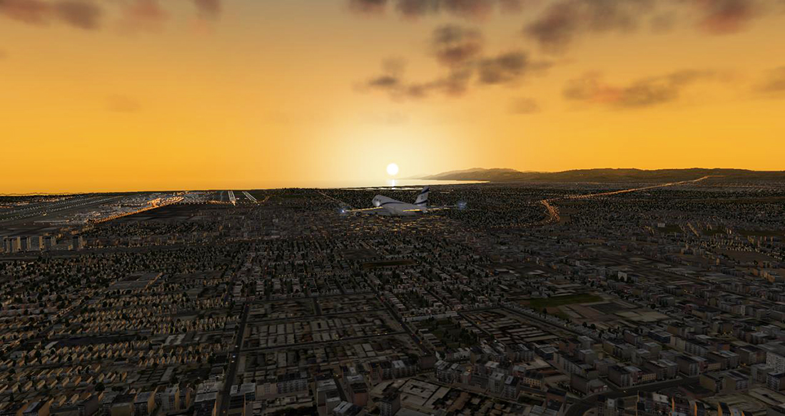 X-Plane 10 AddOn - FunnerFlight - KLAX - Los Angeles International screenshot