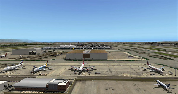 скриншот X-Plane 10 AddOn - Aerosoft - KLAX - Los Angeles International 5