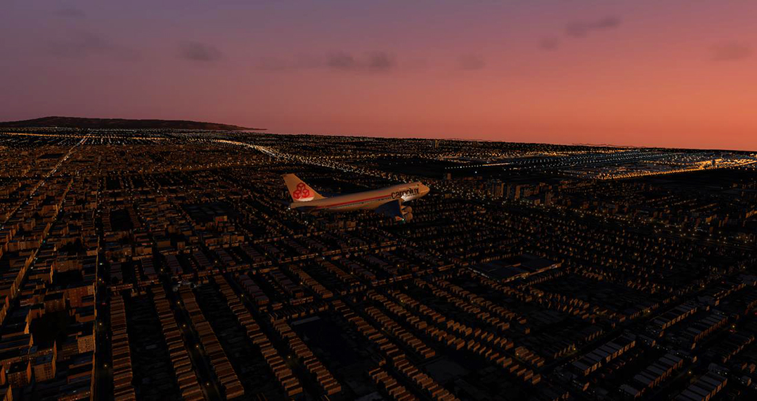 X-Plane 10 AddOn - FunnerFlight - KLAX - Los Angeles International screenshot