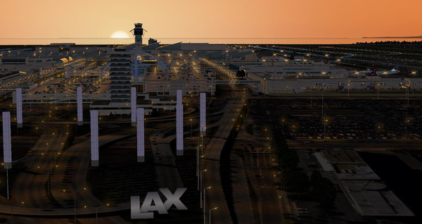 X-Plane 10 AddOn - Aerosoft - KLAX - Los Angeles International