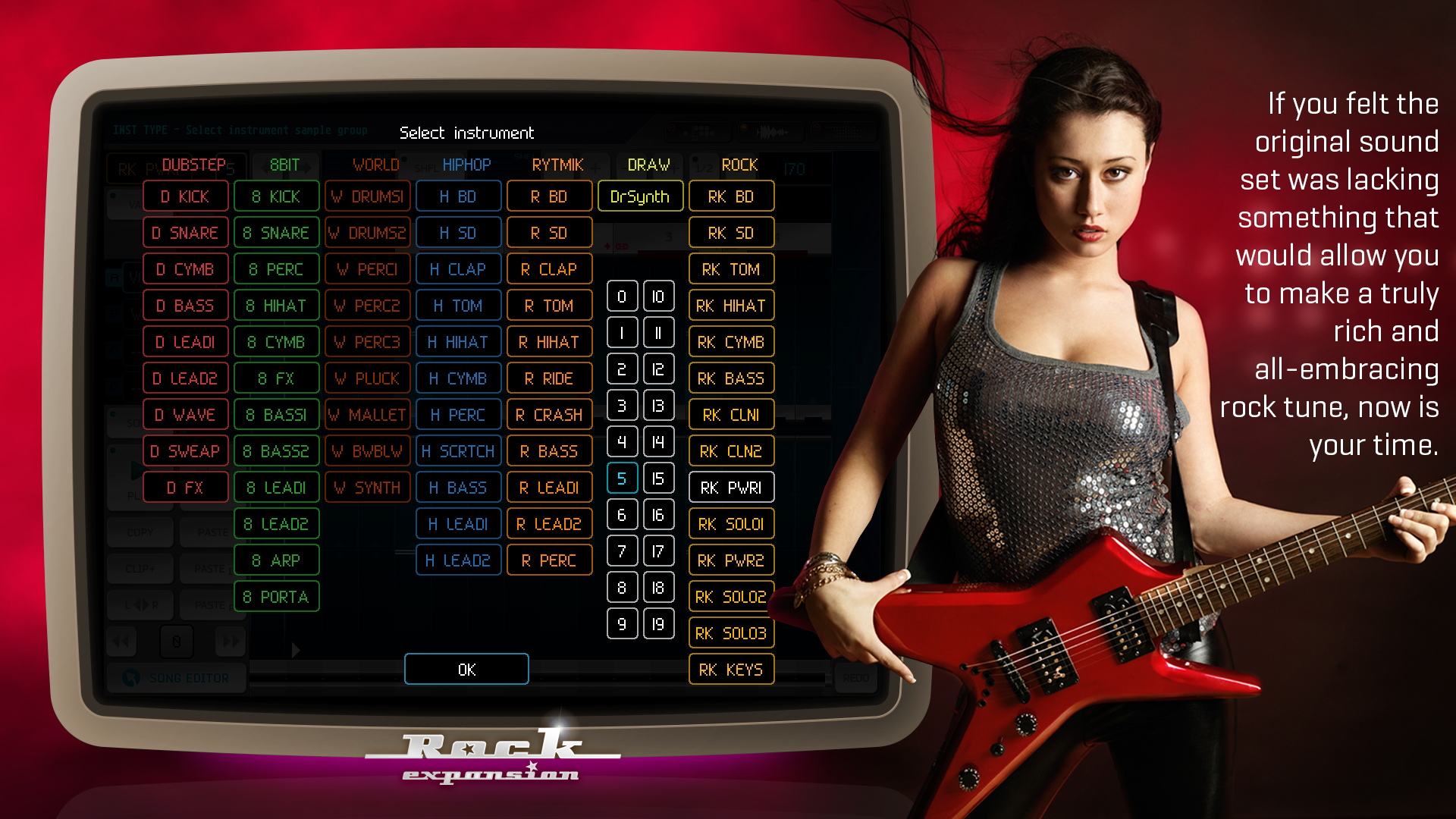 Rytmik Ultimate – Rock Expansion screenshot