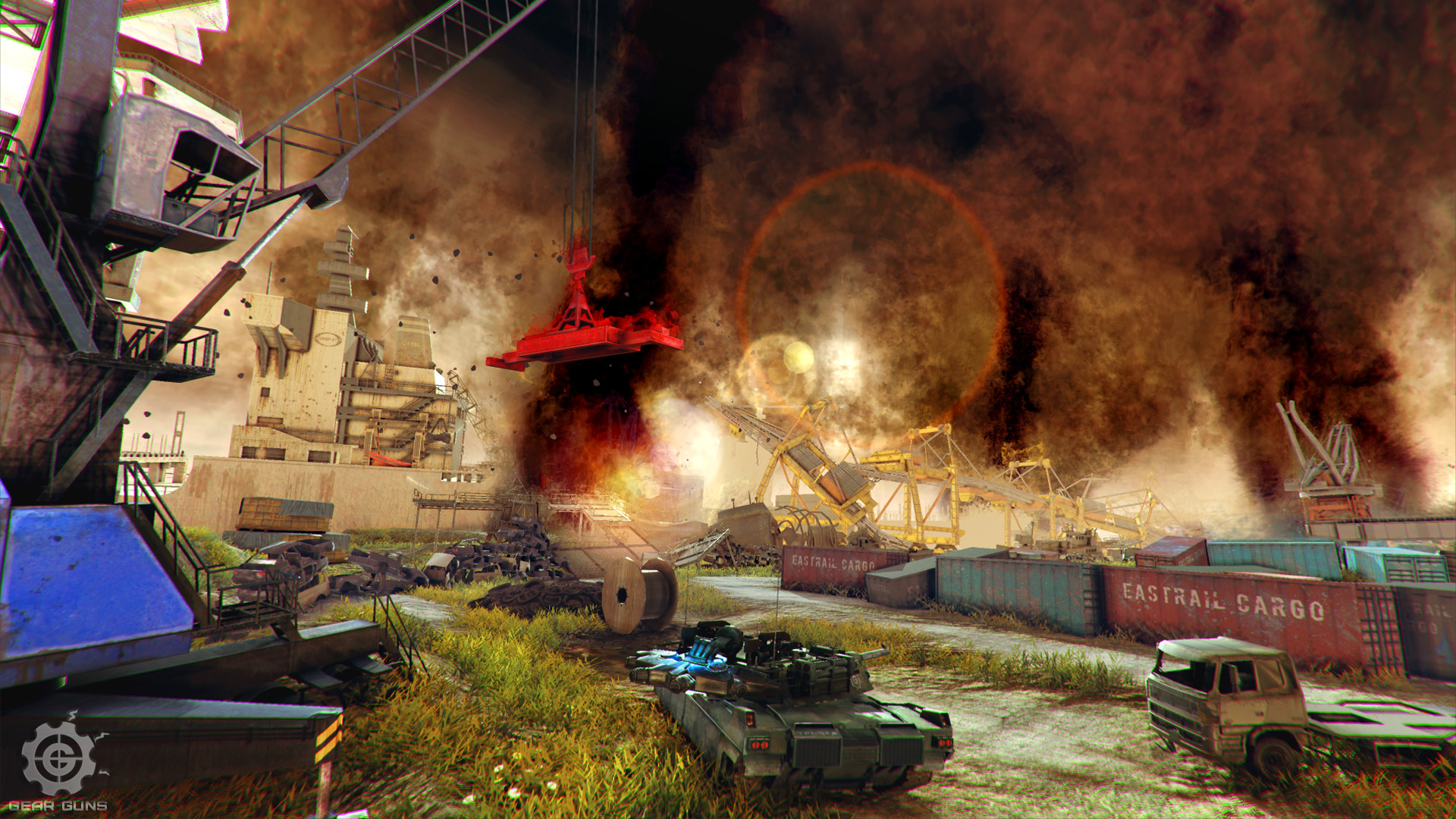 GEARGUNS Tank offensive screenshot