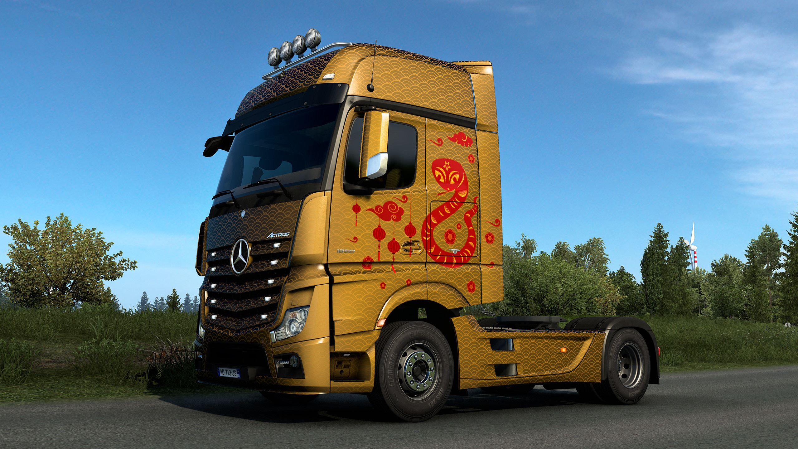 Euro Truck Simulator 2 - Lunar New Year Pack screenshot