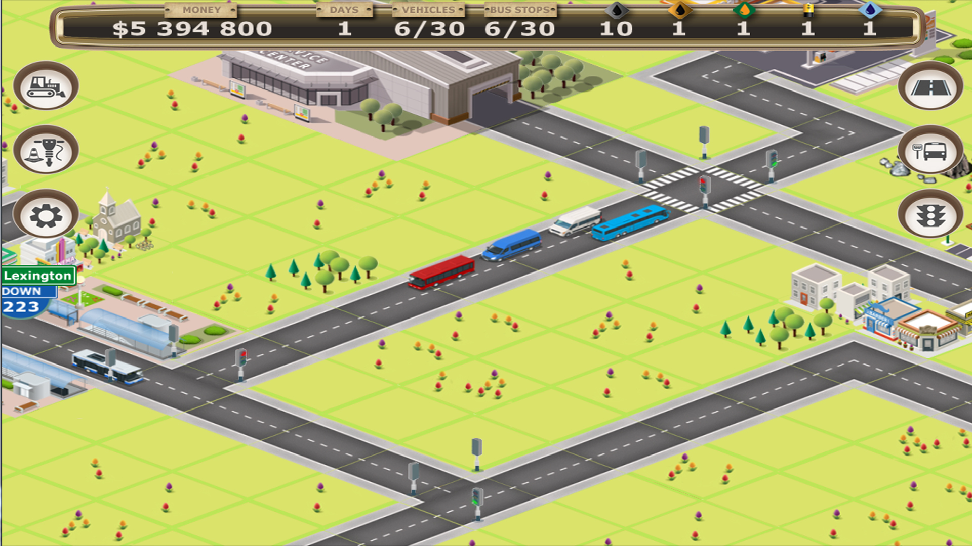 Bus Tycoon ND (Night and Day) screenshot