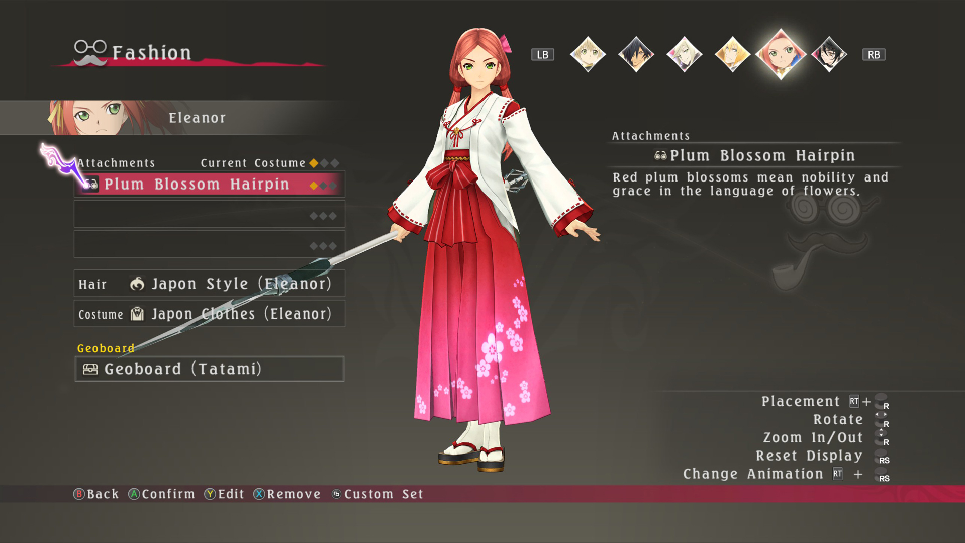 Tales of Berseria - Japanese, Fairy, and Menagerie Costumes Set screenshot