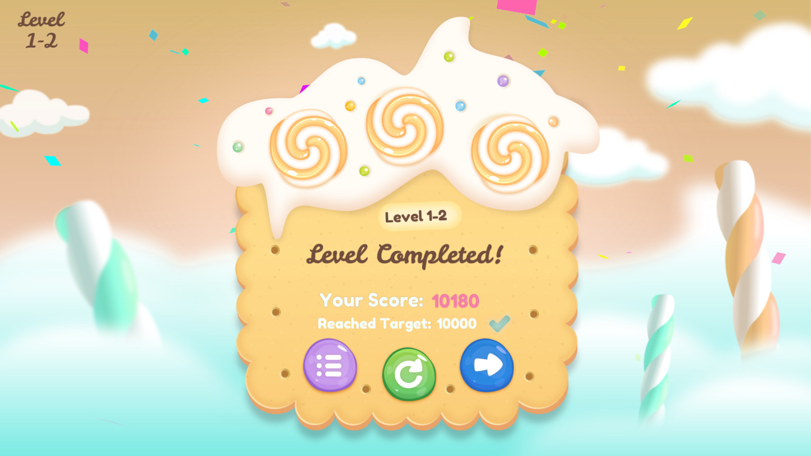 Sweet Candy Mahjong screenshot