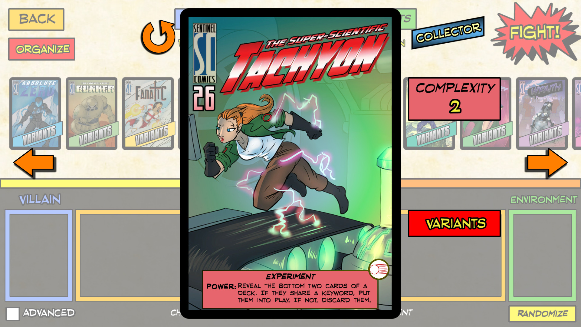 Sentinels of the Multiverse - Digital Foil Hero Collector's Pack screenshot