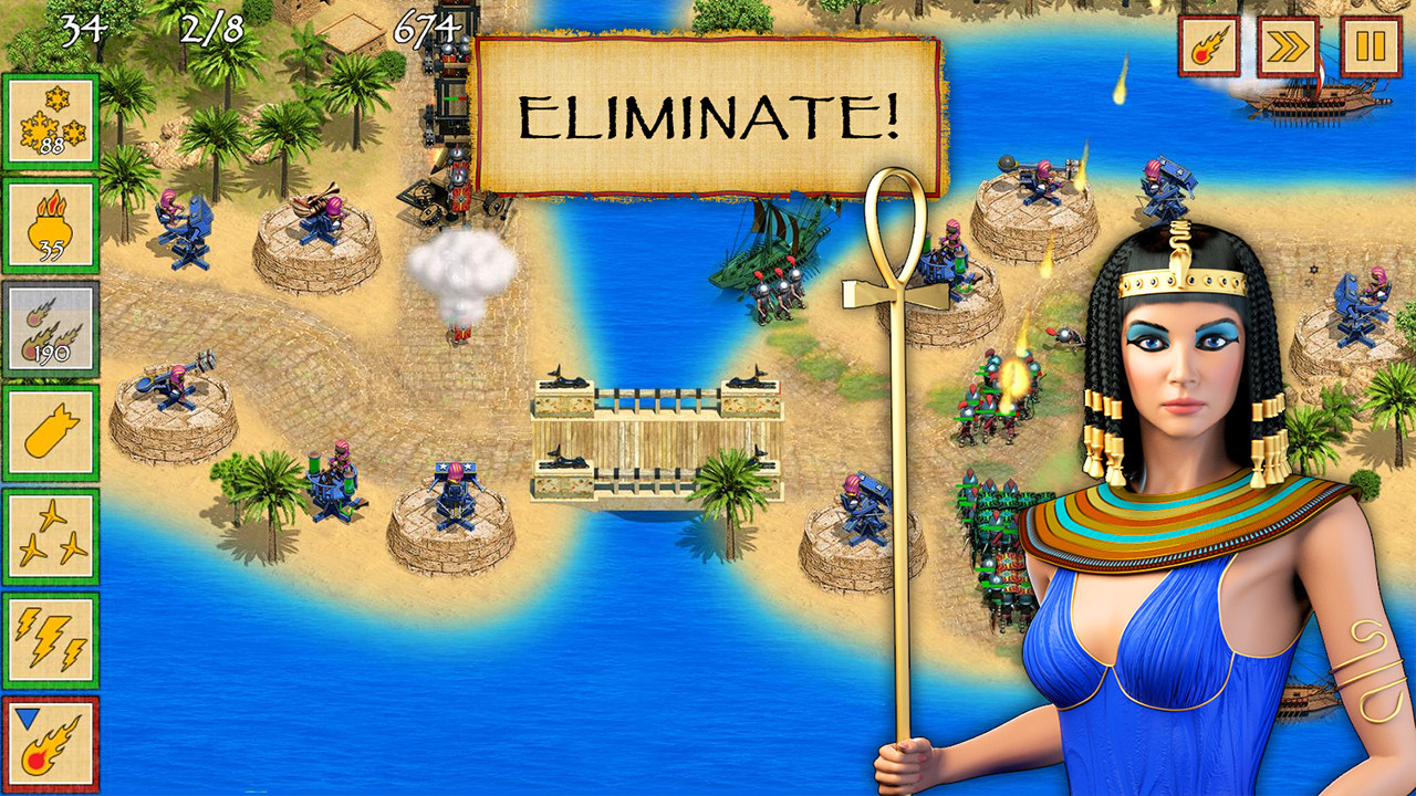 Defense of Egypt: Cleopatra Mission screenshot
