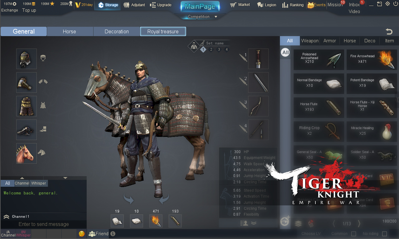Tiger Knight: Empire War screenshot