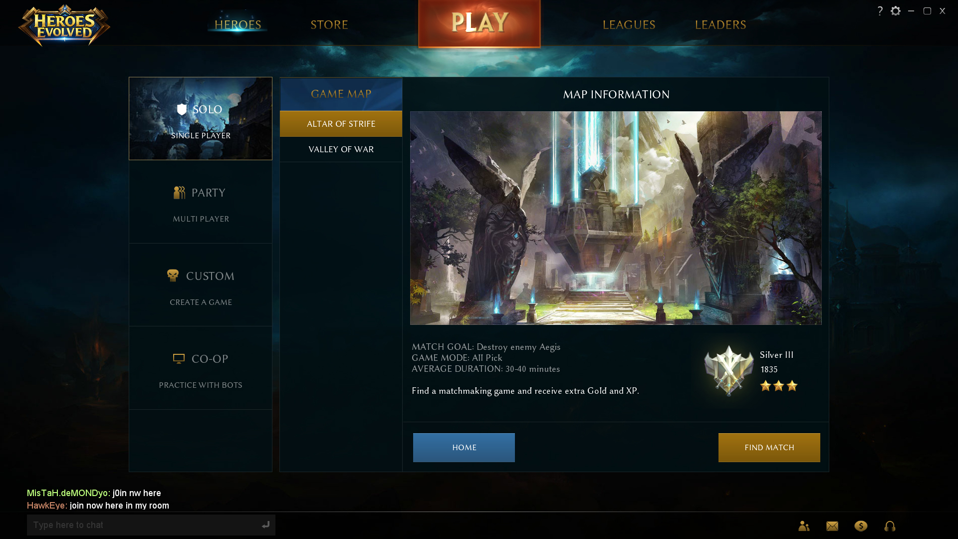 Heroes Evolved screenshot