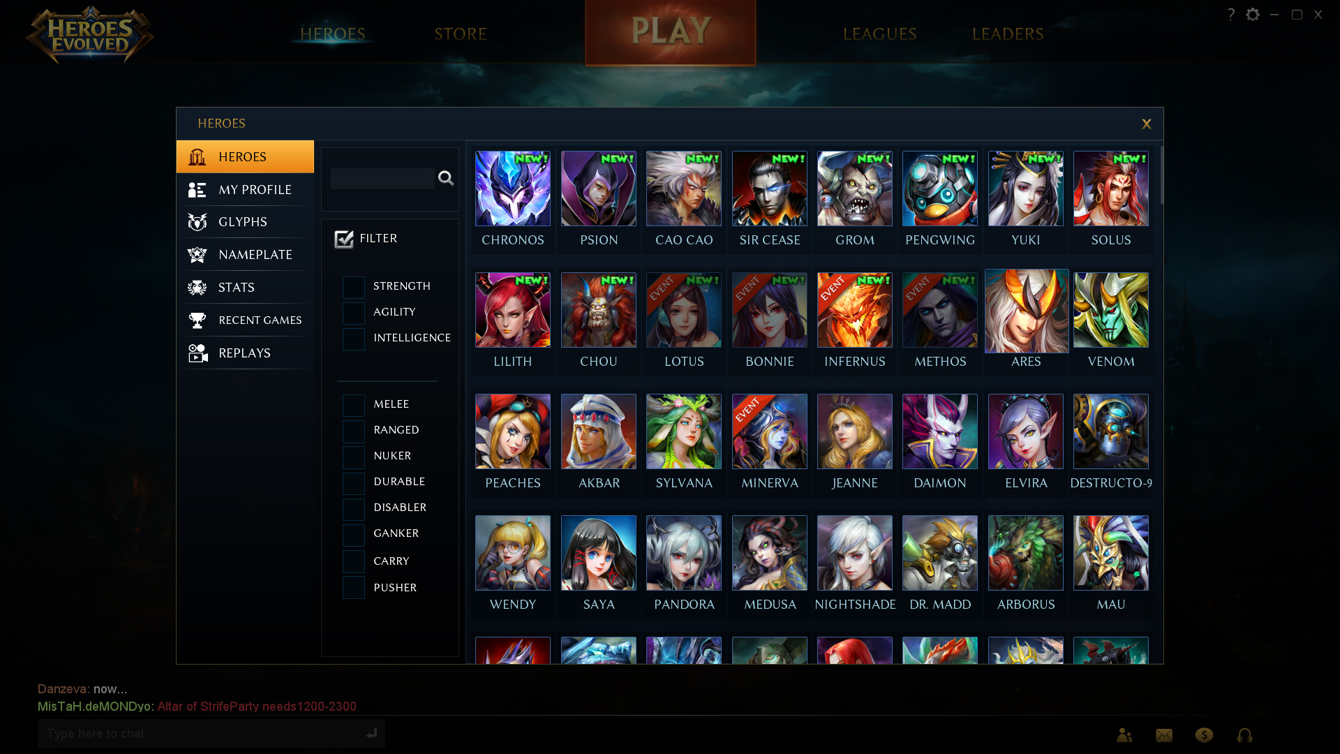 Heroes Evolved screenshot