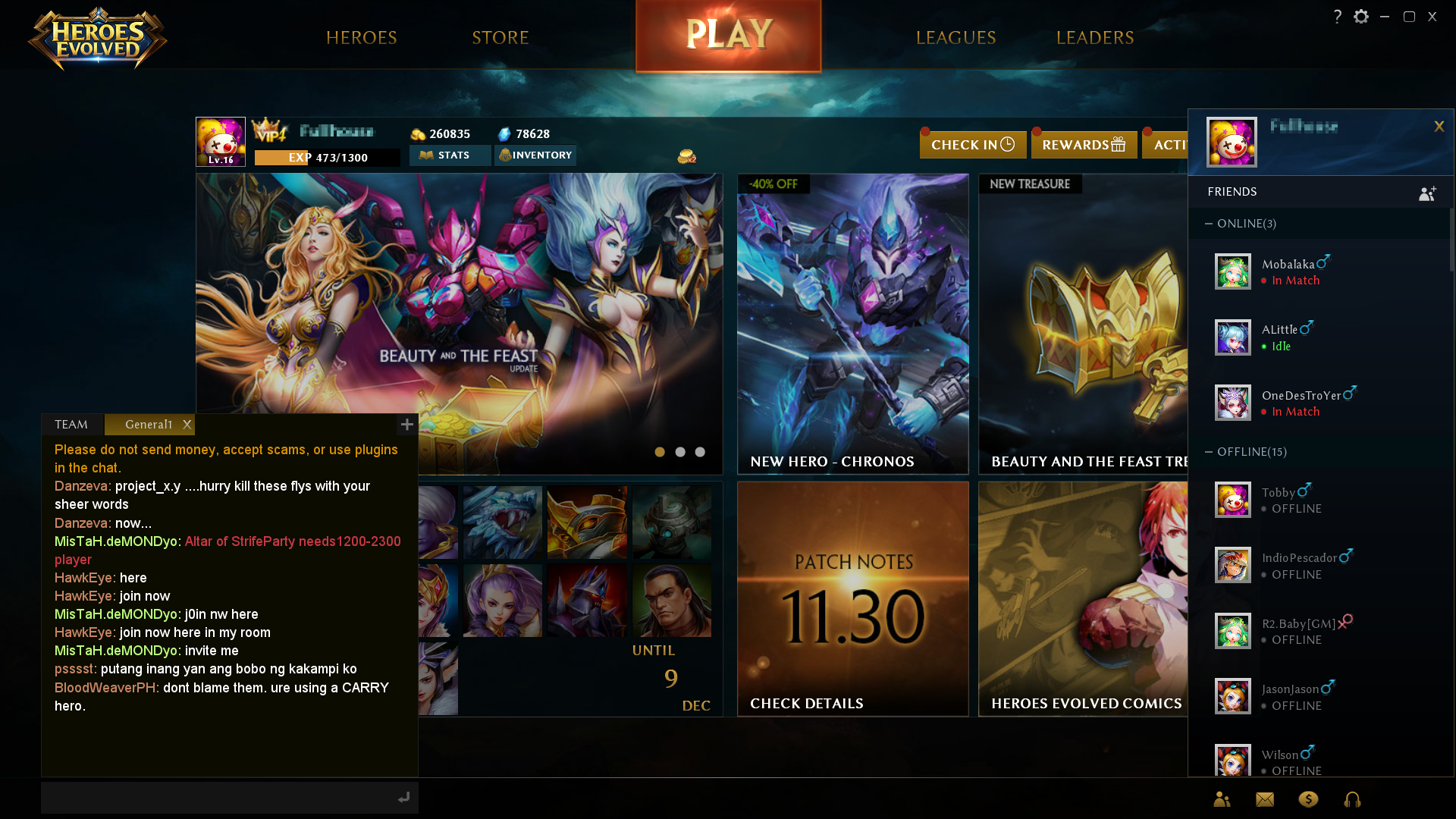 Heroes Evolved screenshot