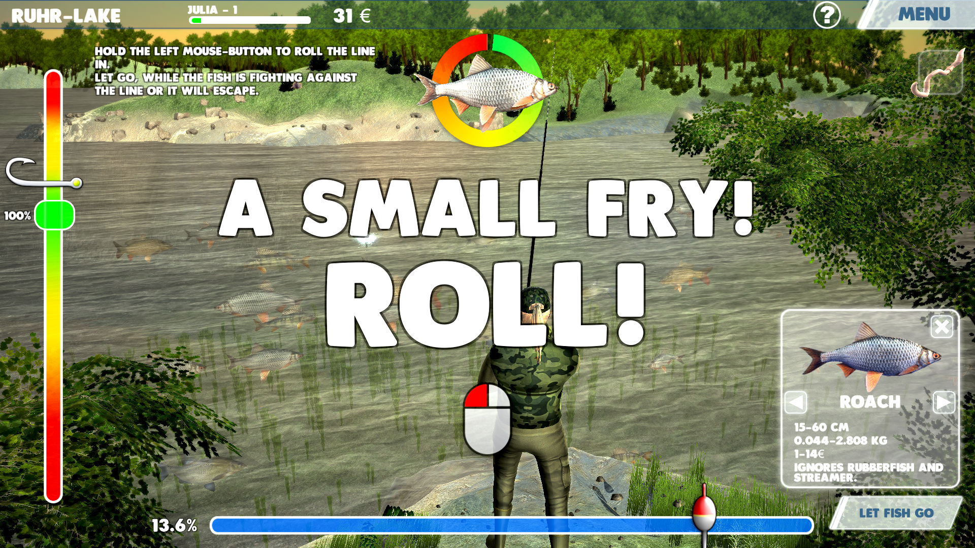 3D Arcade Fishing screenshot