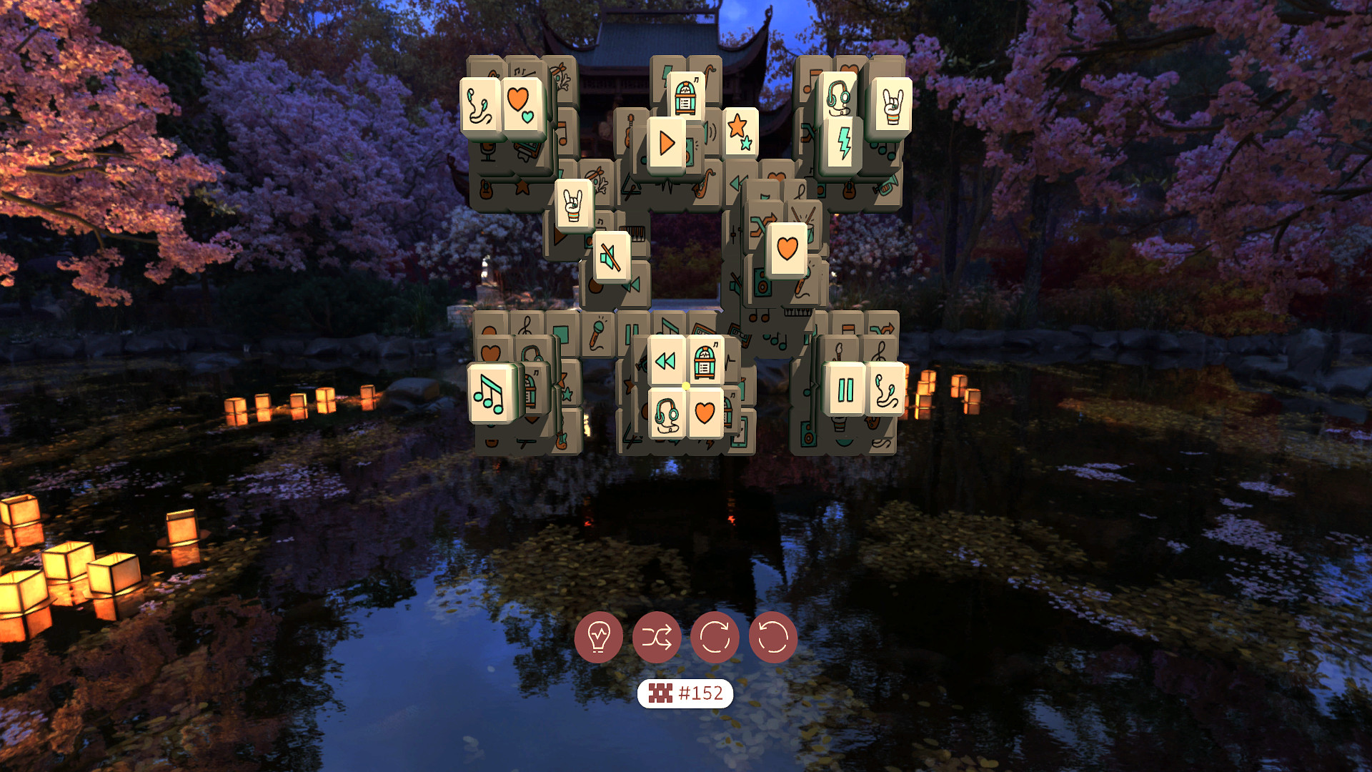 Relaxing VR Games: Mahjong screenshot