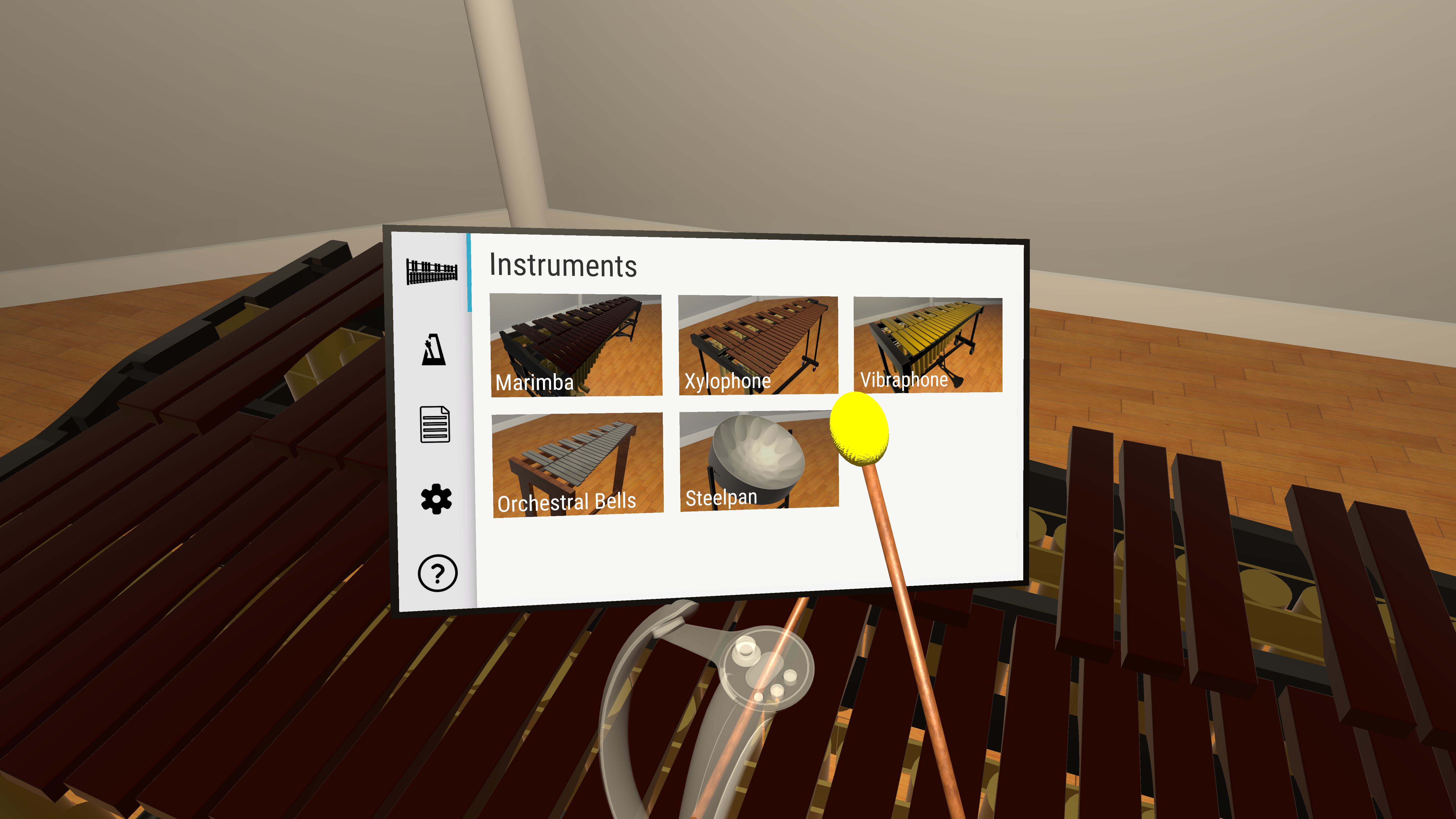Percussive VR screenshot