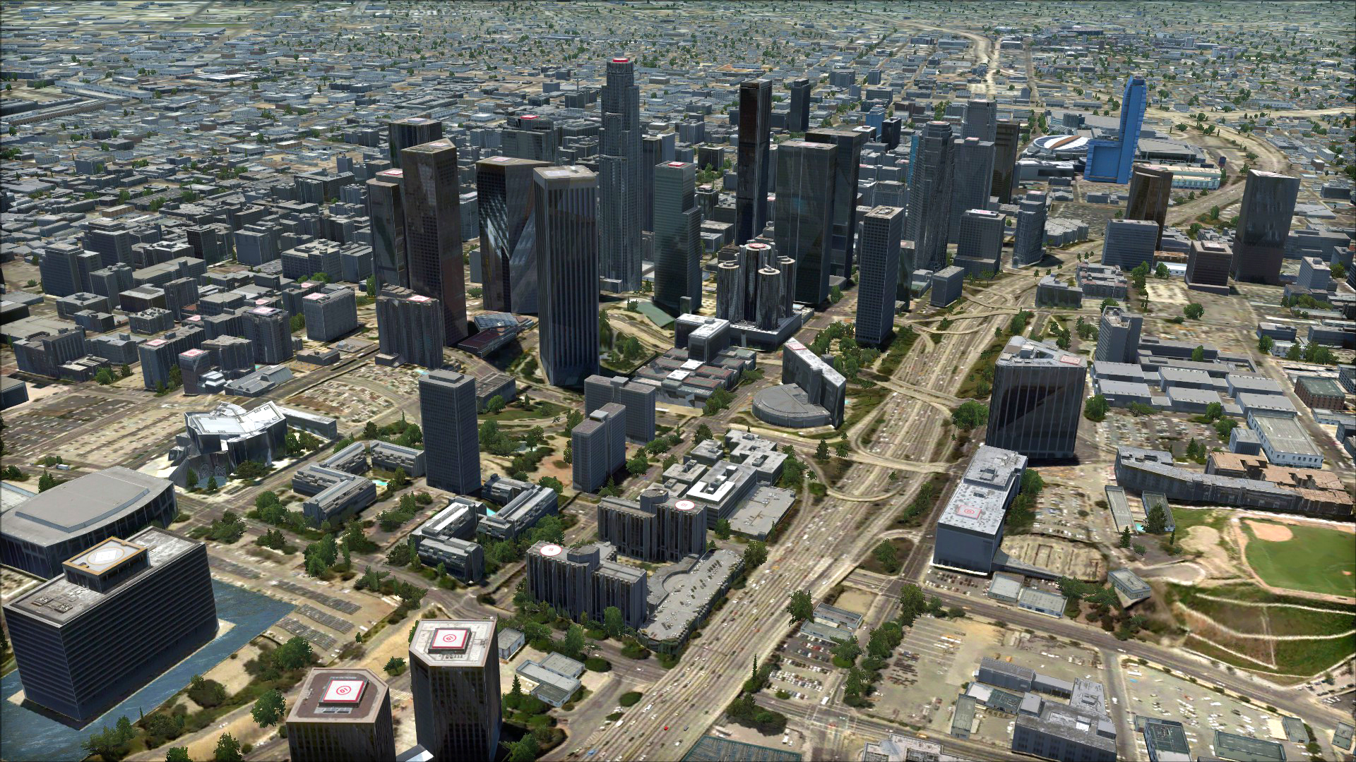 FSX Steam Edition: US Cities X: Los Angeles Add-On screenshot