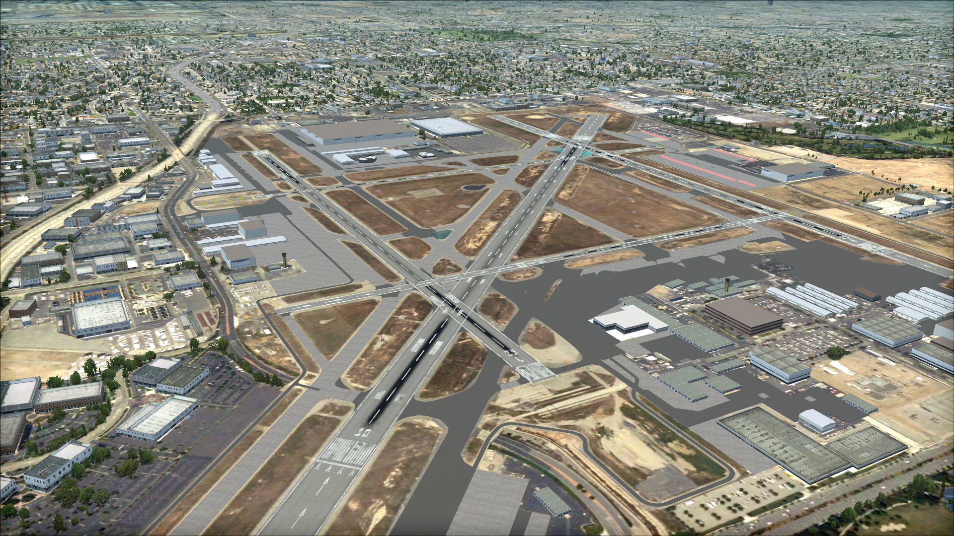 FSX Steam Edition: US Cities X: Los Angeles Add-On screenshot