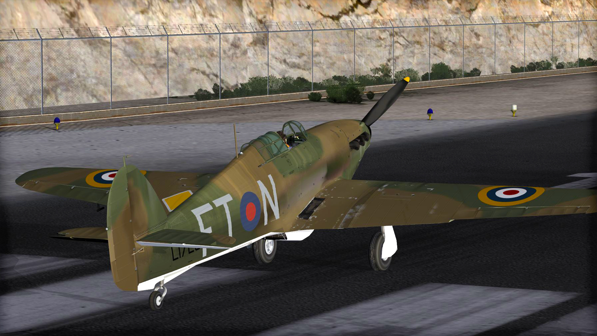 FSX Steam Edition: Battle of Britain Hurricane Add-On screenshot