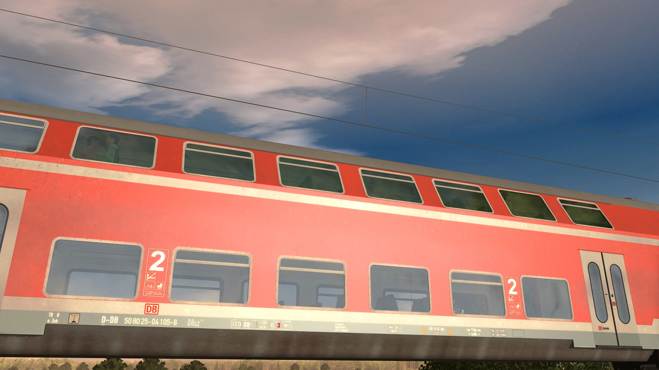 Trainz Driver DLC: DBuz 747 Passenger Cars screenshot