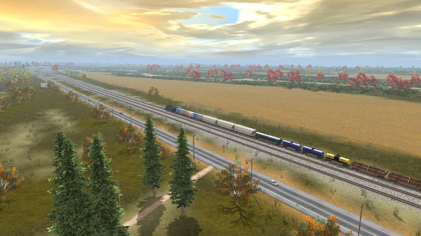 скриншот Trainz Driver Route: Fall Harvest Nebraska 2