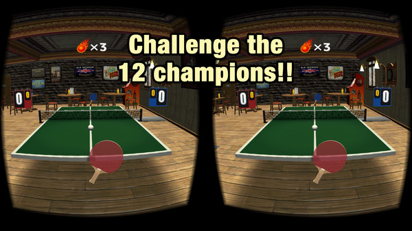 скриншот VR Swing Table Tennis Oculus 3