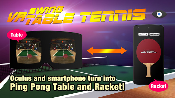 скриншот VR Swing Table Tennis Oculus 0