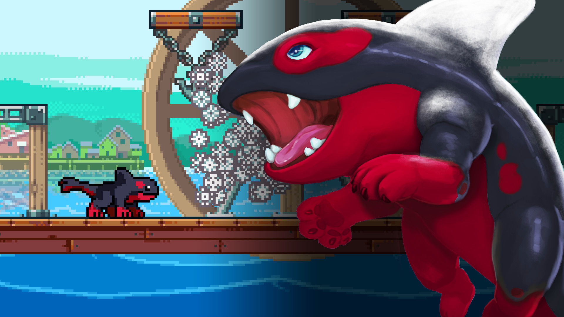 Rivals of Aether: Summit Orcane screenshot